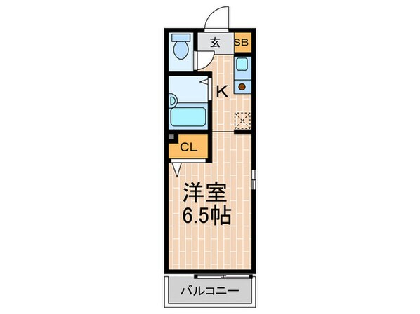 ハイムフレグランスの物件間取画像